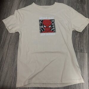 Spider-Man Web-Slinger Cream T-Shirt